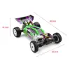 WLtoys 104002 Rc Car Competition Brushless 60KM/H 1/10 2.4GHz 4WD Metal Chassis Electric High Speed Drift Car Remote Control 6