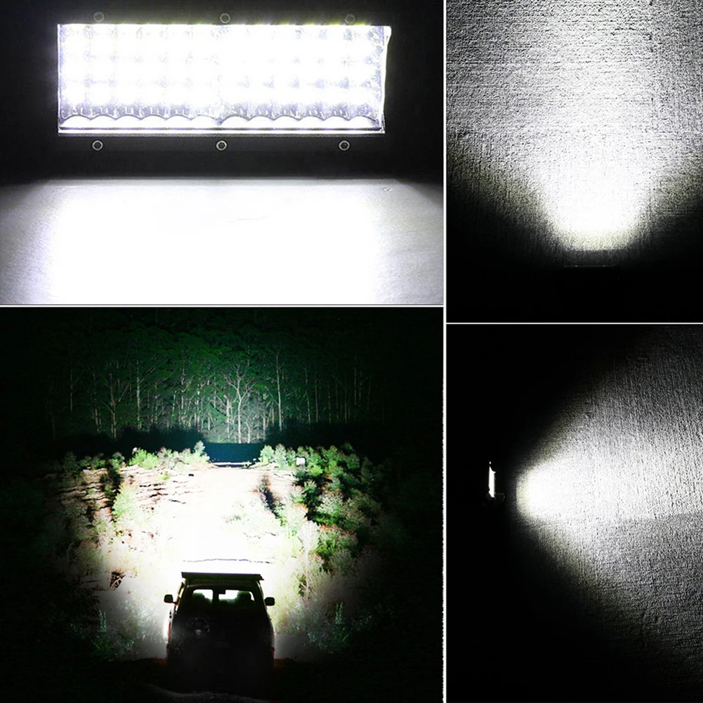 4" 7" 72W 144W LED Fog Light for Car SUV Truck 4x4 ATV Spotlight Flood Beam LED Work Light Bar Off Road Driving Fog Lamp