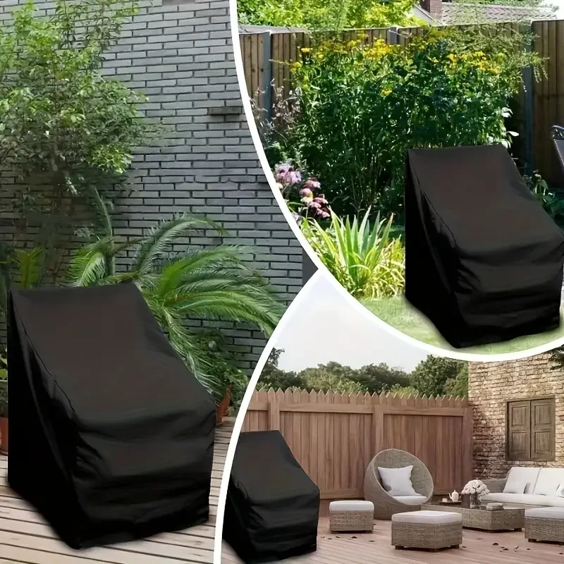 Deluxe Stackable Outdoor Chair Cover - Durable, Weather-Resistant Protection