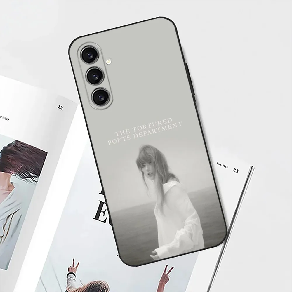 thumbnail image 1 of Funda para teléfono T-TaylorS TTPD S-SwiftS para Samsung S24,21,22,23,30,Ultra,S20,Plus,Fe,Lite,Note,10,9,5G, color negro, 1 of 5