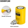 DOOROOM 10/20/30/50T Short Type Hydraulic Cylinder Hydraulic Jack RSC-Stroke 50mm Need To Be Used with Hydraulic Pumps Macaco 3