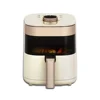 Smart Air Fryers 4.5L Large-capacity Household Multi-functional Smart Oil-free Smokeless Electric Oven AirFryers 220V fryer 5