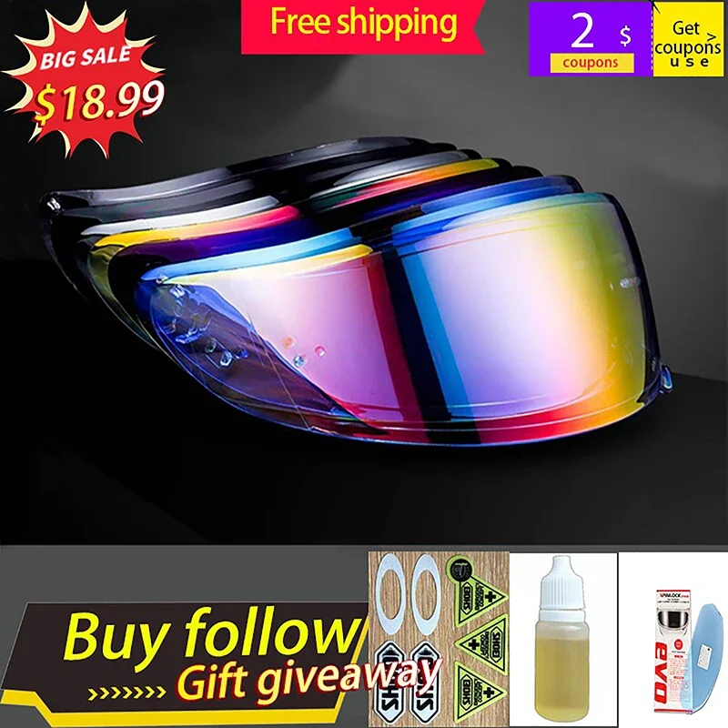 Lente Visiera Casco Per Shoei Z7 Nxr Ryd Rf1200 Z-7 X14 X-Spirit 3 X-14