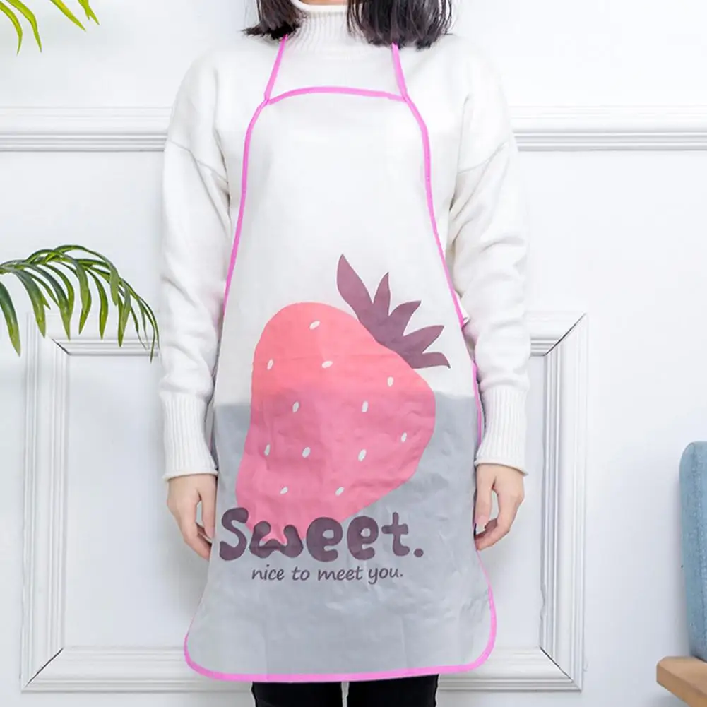Waterproof Apron Waterproof Cooking Accessories Cute Pvc Apron