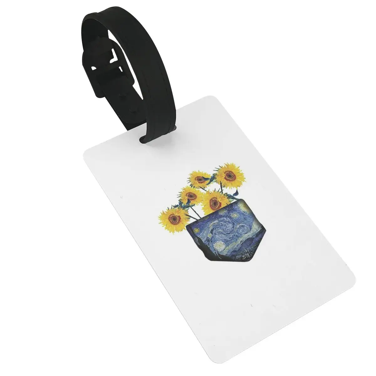 

Full Of Sunshine Sunflowers Luggage Tags Suitcase Accessories Travel Baggage Boarding Tag Portable Label Holder ID Name Address