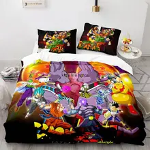 

Japan Anime Monkey King Goku 3D Bedding Set Muscle Boy Printed Duvet Cover Set Bed Linens Twin Full Queen King Size 2/3pcs