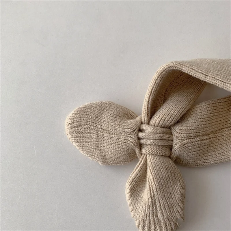 Autumn Winter Kids Scarf Soft Wool Children Knitted Newborn Bib Infant Toddler Neck Warm Fashion Baby Girl Boy