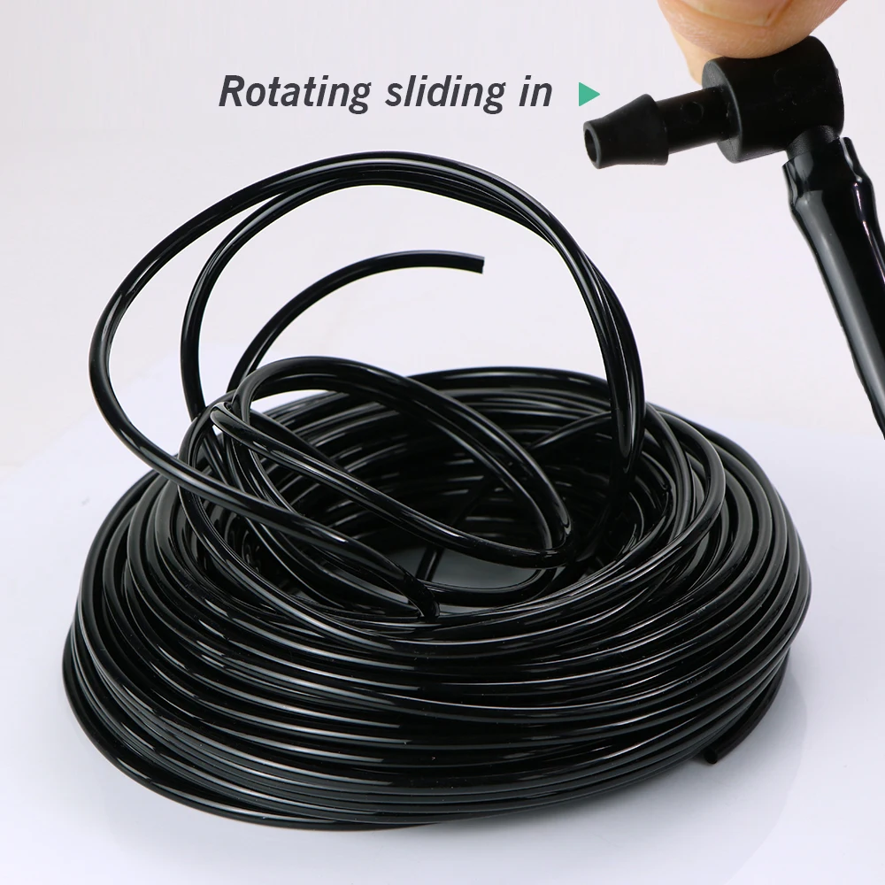 Garden Watering Hose 1/8'' 1/4'' 3/8'' PVC Soft Tubing Micro Drip Irrigation Tube Water Plants Flowers Gareenhose Pipe Garden Hose Water Hose Plastic Hose Plastic Tube 5M-140M