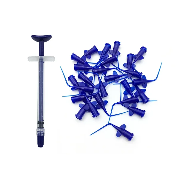 Dental Disposable Irrigation Rinse Tips Flexible Composite Resin Rinse Tip Endo Soft Needle Dental Consumable Materials