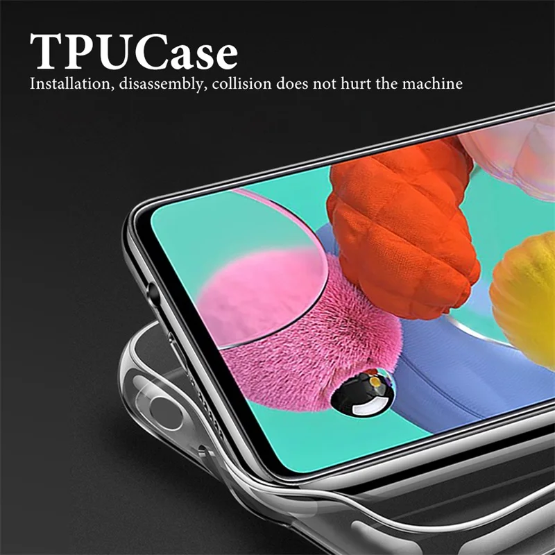 Ultra Thin Transparent Soft TPU Camera Protect Case Cover