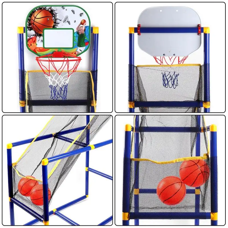 Jogo de Basquete de Mesa para 2 Jogadores, Mini Jogo de Tiro de Basquete,  Inclui 2 Lançadores e 6 Basquete, Brinquedo de Atividades Divertidas para  Crianças Adultos Fãs de Esportes Xiaochen 