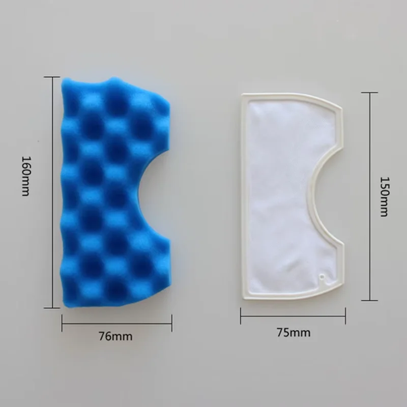 Sponge Filter and Dust Hepa Filter 1 Set For Samsung DJ63-00669A SC43-47 SC4520 SC4740 VC-9625 VC-BM620 Vacuum Cleaner vacuum cleaner hepa filter kit