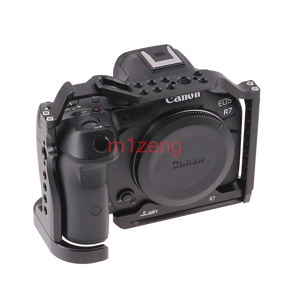 Alloy Quick Release Rabbit cage Rig Handle Film Arm support bracket Stabilizer For canon EOSR7 camera video led tripod