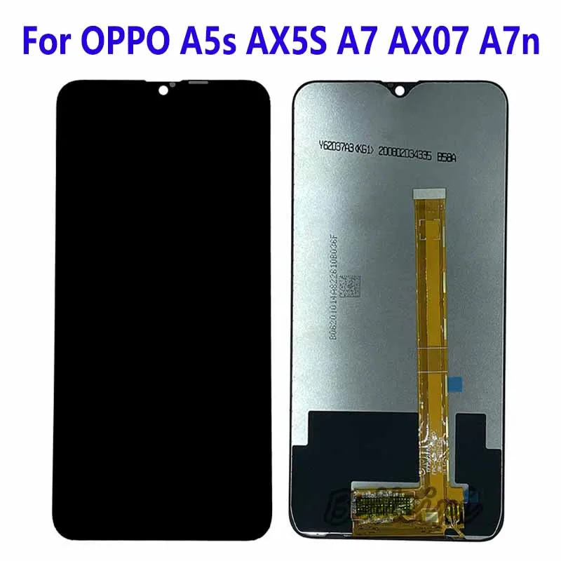 

For OPPO A7 AX07 A7n PCDM00 CPH1909 CPH1901 CPH1920 CPH1912 LCD Display Touch Screen Digitizer Assembly For OPPO A5s AX5S LCD