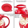 Microwave Popcorn Maker Bucket Microwave Bowl Mini Machine Safe Silicone Lid Popcorn Maker 2