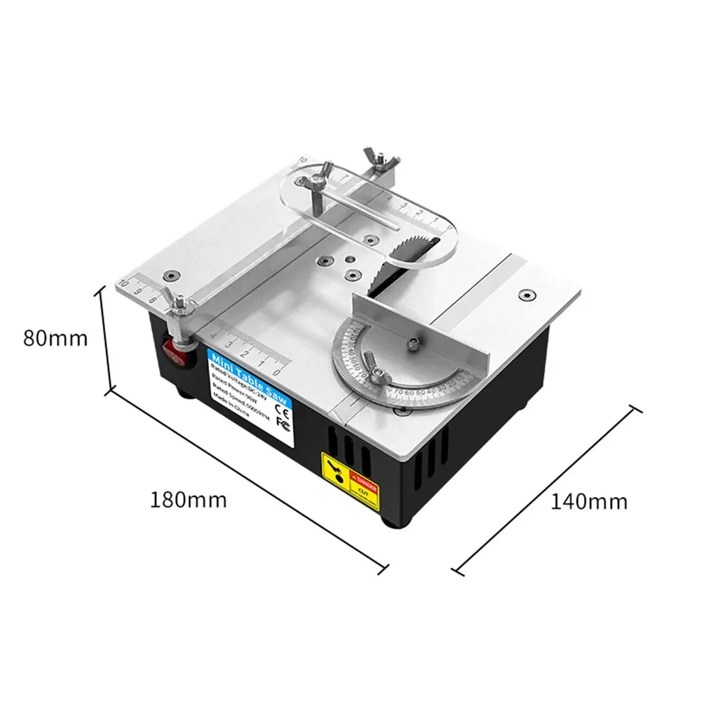 Table Saw Mini Multifunctional Electric Desktop DIY Cutting Tool Woodworking