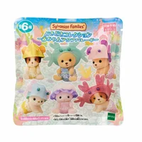 Sylvanian Families Baby Shopping Picnic Set Polar Bear Spooky Surprise Rabbit Twins Ternurines Kawaii Collection Birthday Gift 2