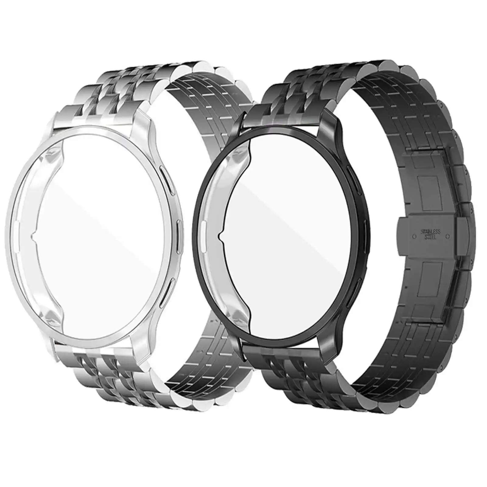 

Stainless Steel Strap TPU Case Watch Band Cover For Garmin Venu 3 2 2 Plus Vivoactive 4 Screen Protector Shell Wrist Bracelet