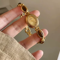 High-end Luxury Watches for Woman Elegant Green Jewelry Jade Quartz Bracelet Wristwatch Gift for Women Lady Fashion Dress Watch - Image 5