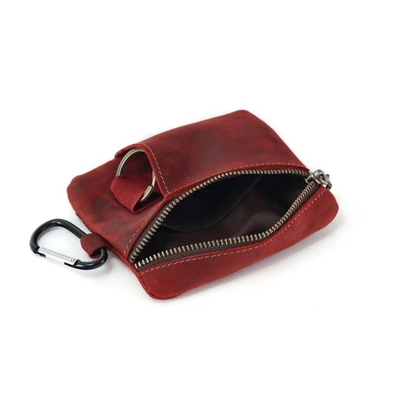 Vintage Change Card Holder Multi-Slot Purse Card Case Wallet Purse Holder Credit Card with Keychain