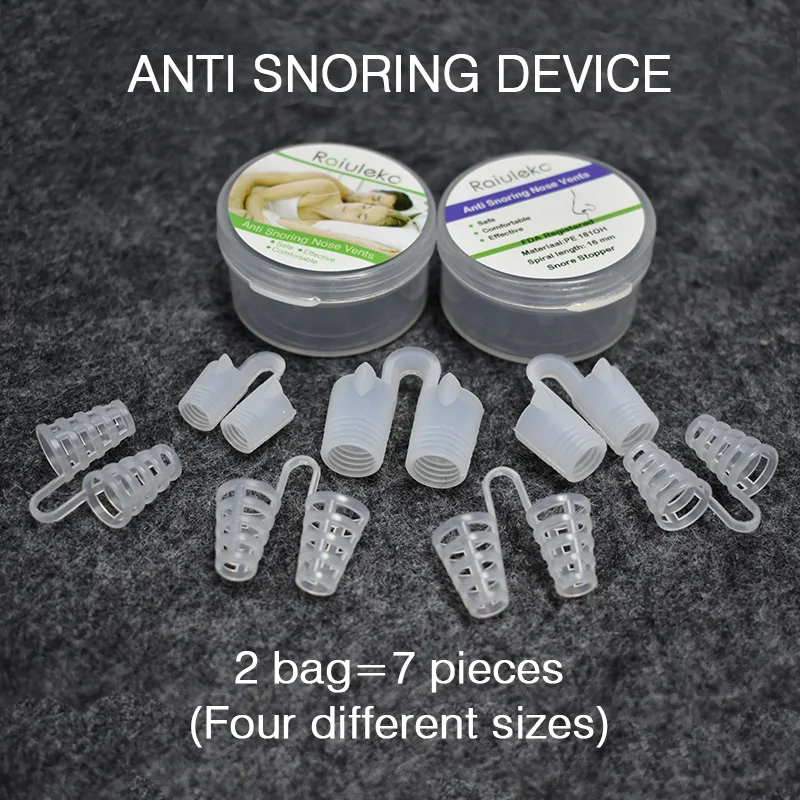 Anti Snoring Comfortable Silicone Boxed Breathable Nose Clip Sleep Aid Nasal Dilators Stop Snoring Healthy Sleep Breathe Easily stop snoring nose clip nasal breathing dilator stop snoring