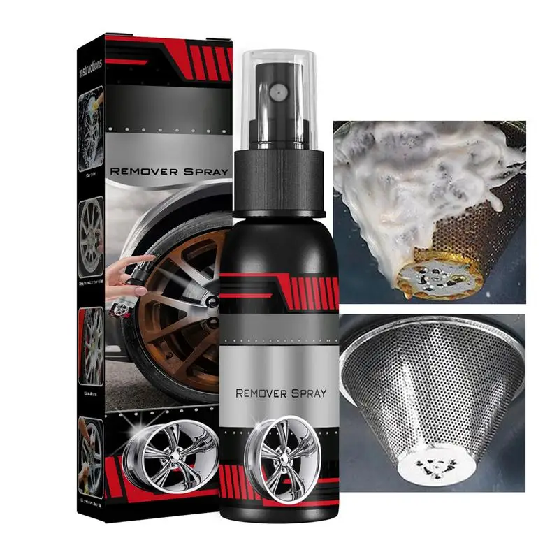 

Rust Reformer Spray Metal Rust Remover Multifunctional Iron Remover Car Rust Stain Remover Spray Fast Acting For Cars Automotive