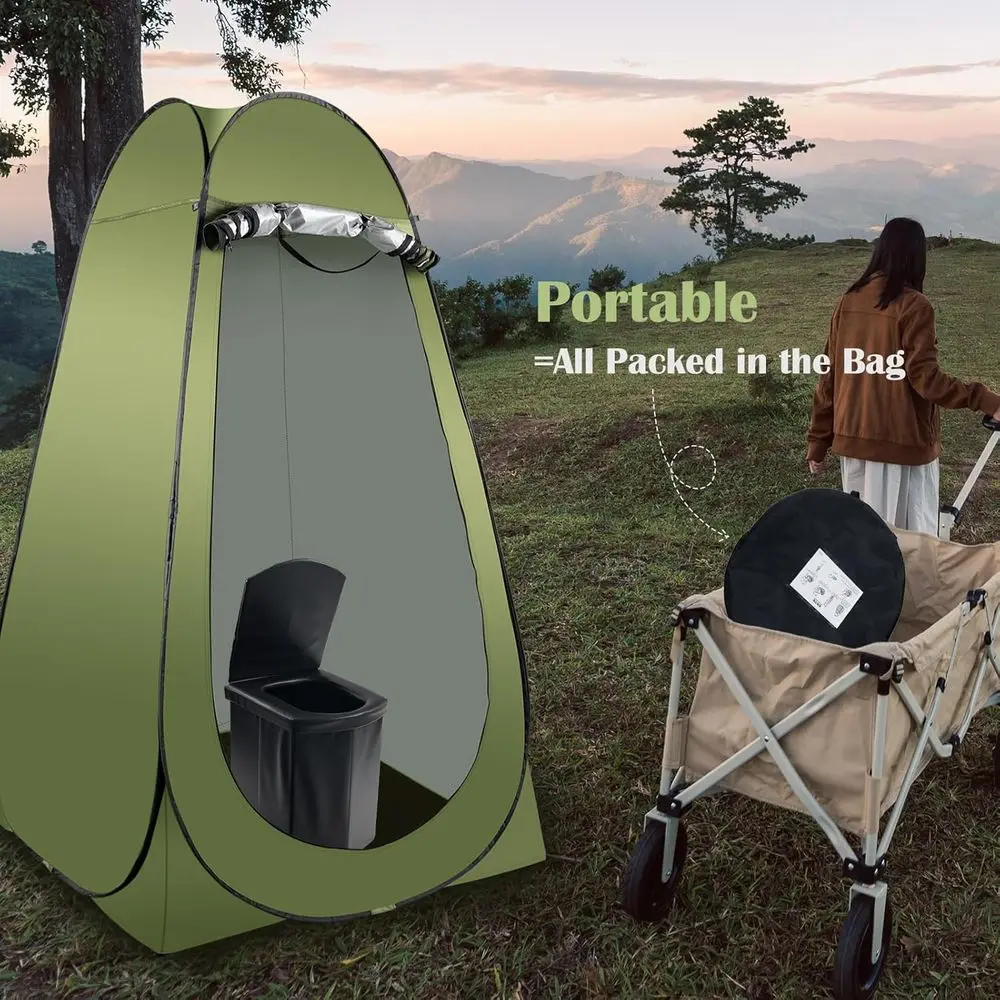 Portable Pop-Up Toilet Privacy Tent 2
