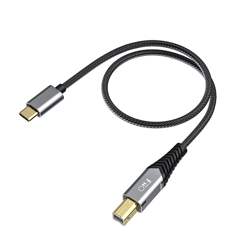 Fiio LD-LT1/LD-TC1 USB Type-B to Type-C / Lightning Audio Cable Adapter For FIIO K9 PRO/K5 Pro