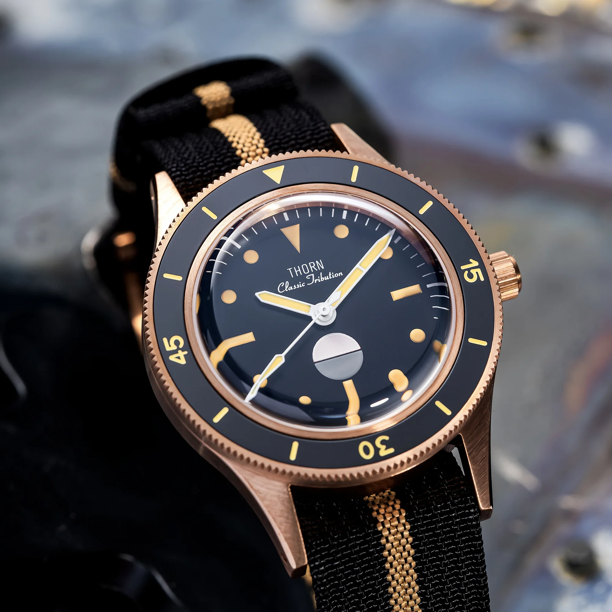 別注品！THORN SUBMARINER／VINTAGE BLACK DIAL！ The new Thorn Submariner is simply fantastic! : r/ChineseWatches