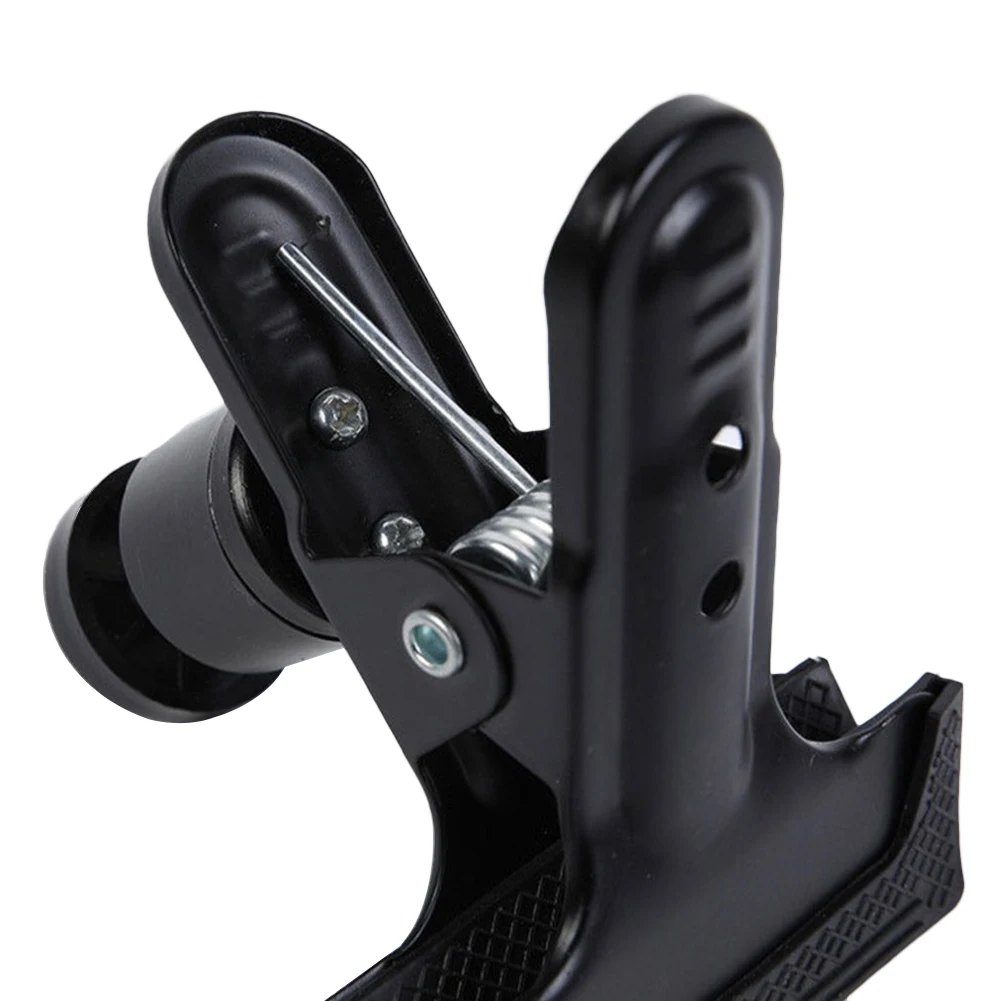 1 Pair Cross Stitch Clip Clamp Non-slip Table Edge Embroidery Clip Adjustable Embroidery Clip 360 Rotation for Camera Tripod