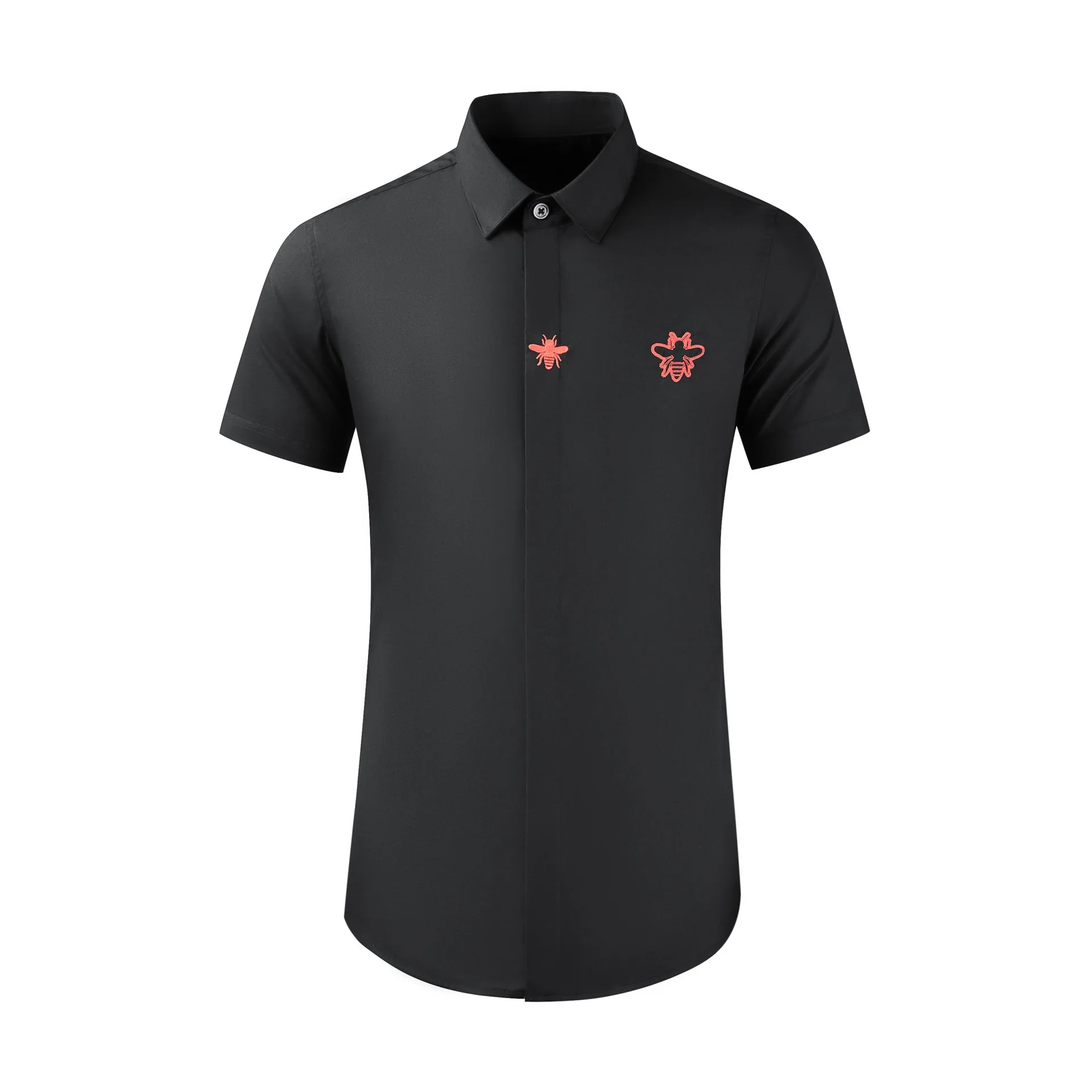 

High Quality Luxury Jewelry Men Shirts Luxury Top Men'S Shirt Long Slim Casual Blousegood