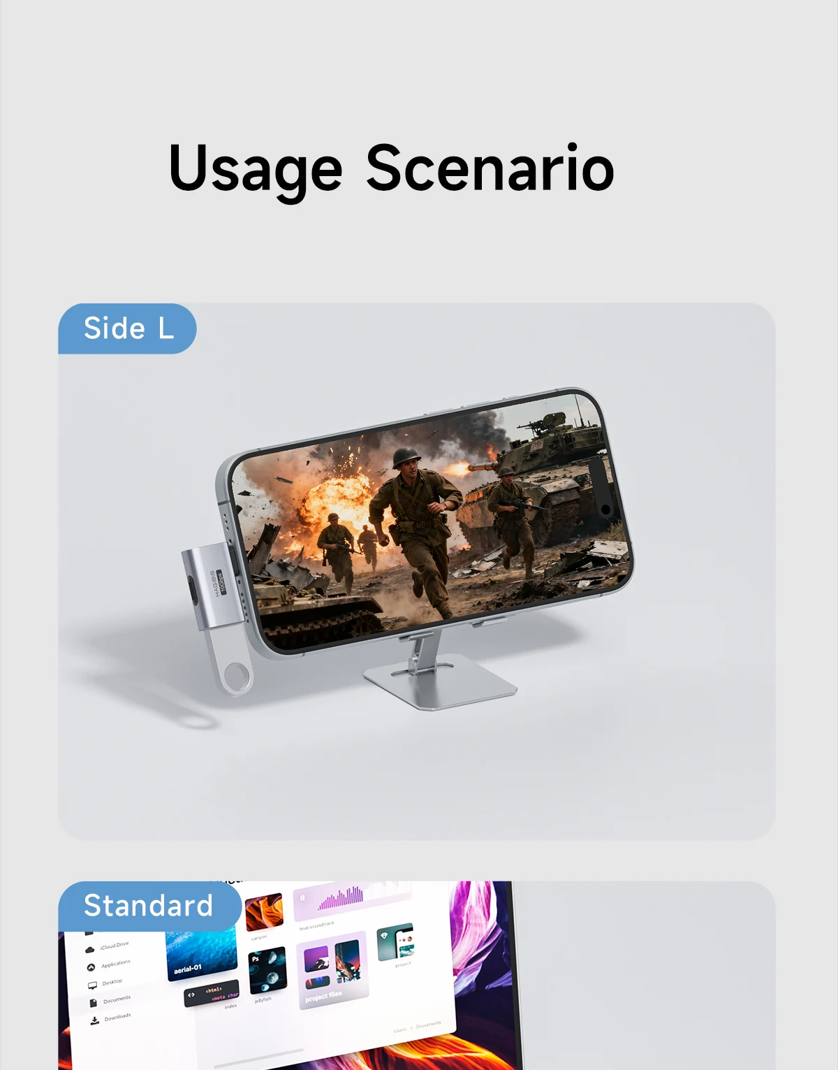 Hagibis USB-C to USB 3.0 Adapter OTG 10Gbps