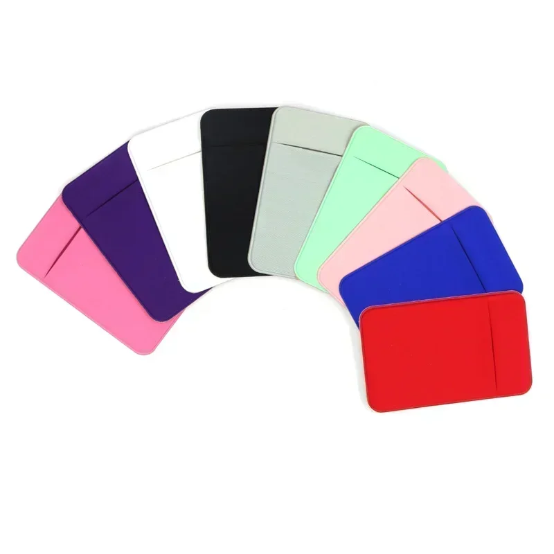 Universal Silicone Card Holder for Cellphones - Stylish and Durable