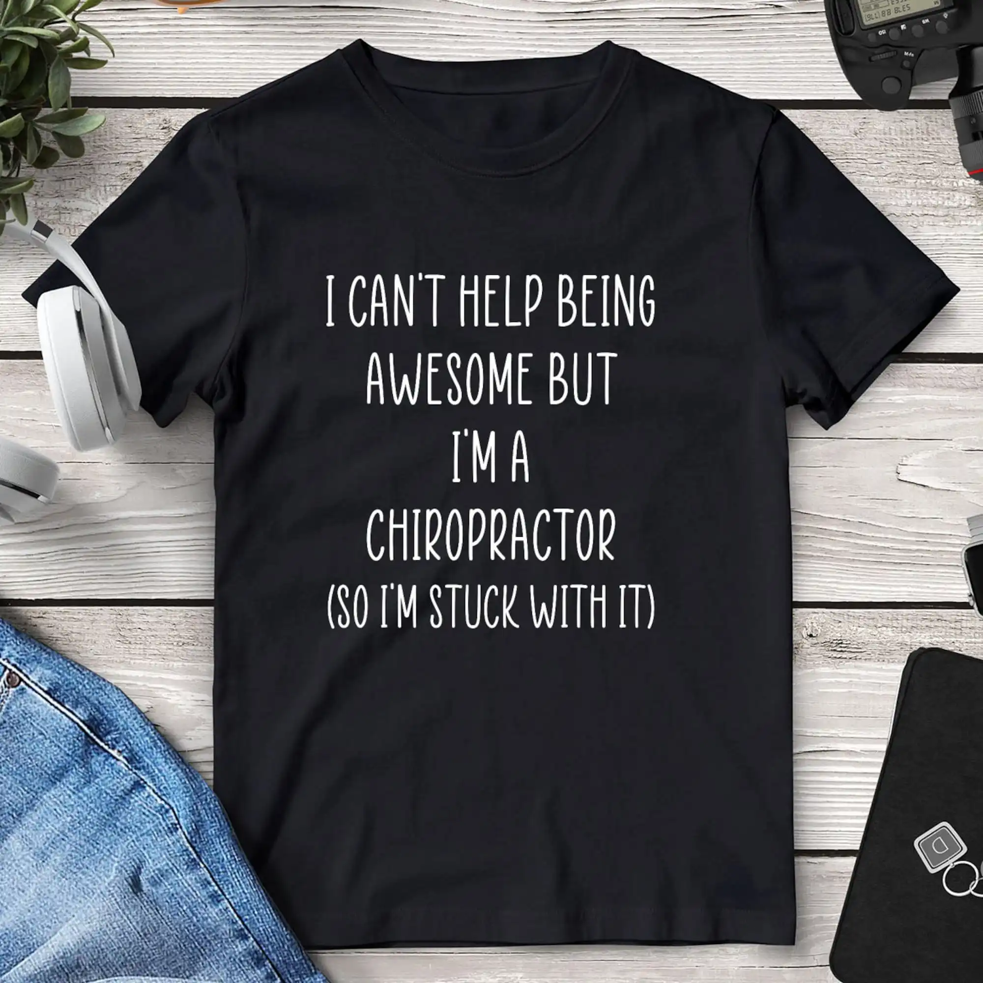 Chiropratico T Shirt S For Men Future Graduation Job Funny Work Releaches