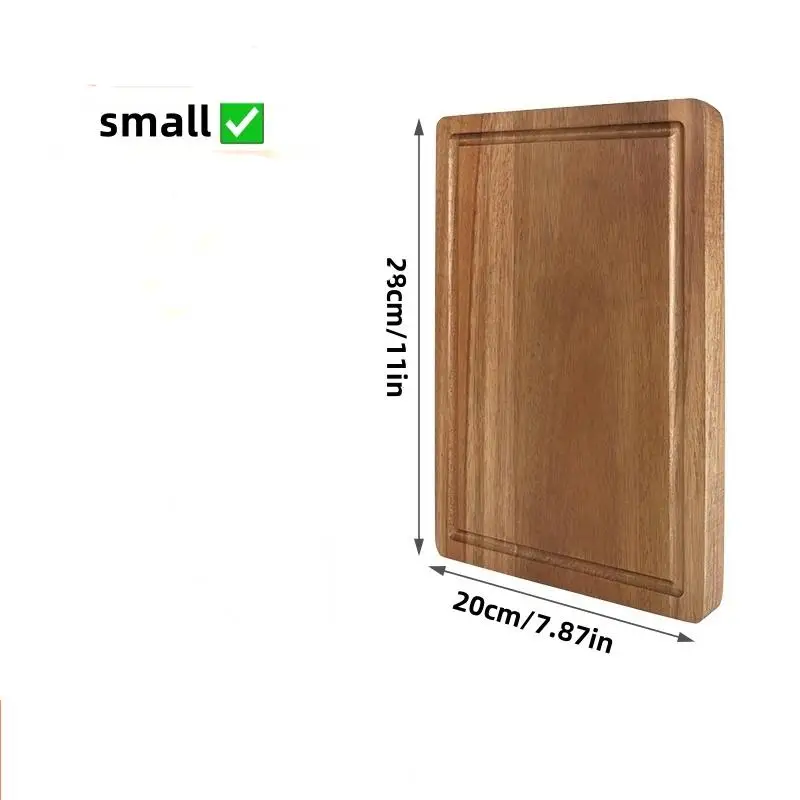 Premium Wooden Cutting Boards: Beech & Walnut Butcher Block for Kitchen and Cheese Prep