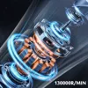 Turbo Violent Fan Air Duster Blower Handheld Duct Fan Mini Turbo Jet Fan Powerful Blower Car Electric Air Duster 2