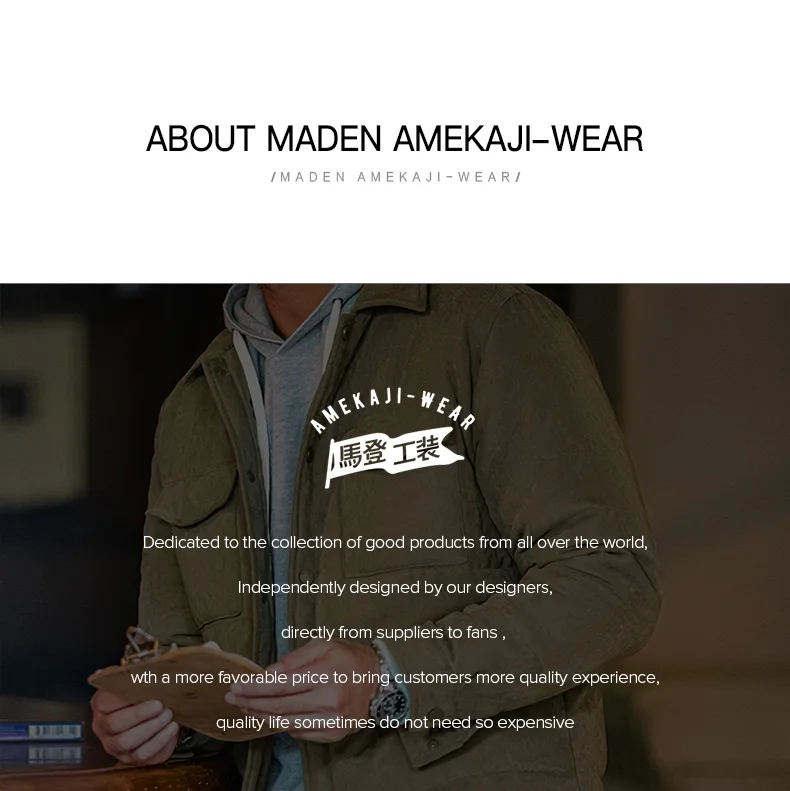 Maden Reversible Peach Pile Cotton Jacket for Men Anti-wrinkle and Warm Thickened Coat Fall and Winter Casual Multi-Pocket Parka