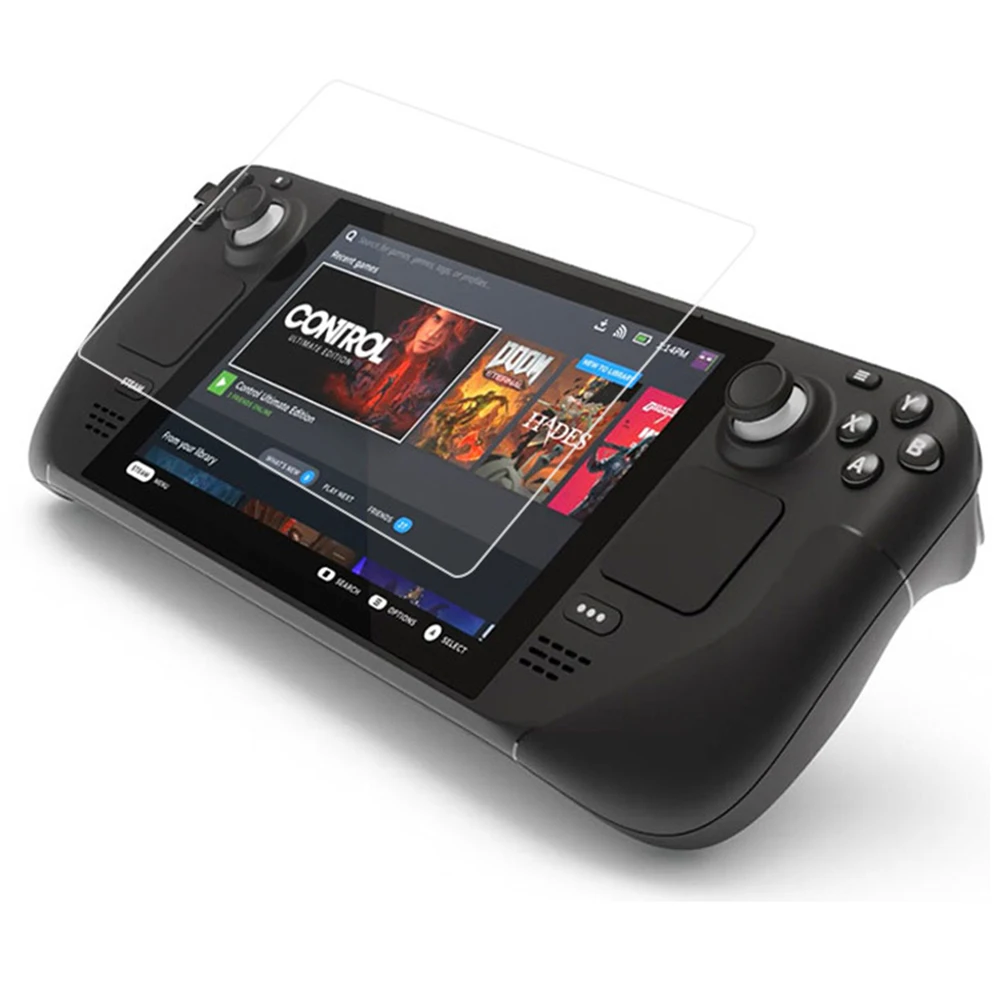 2 Pz Vetro Temperato Per Valvola Steam Deck Console Di Gioco 9H Film Per Steam Deck Screen Accessori Vetro Antigraffio 0.26Mm