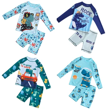 Boys Long Sleeve Swimsuit 1