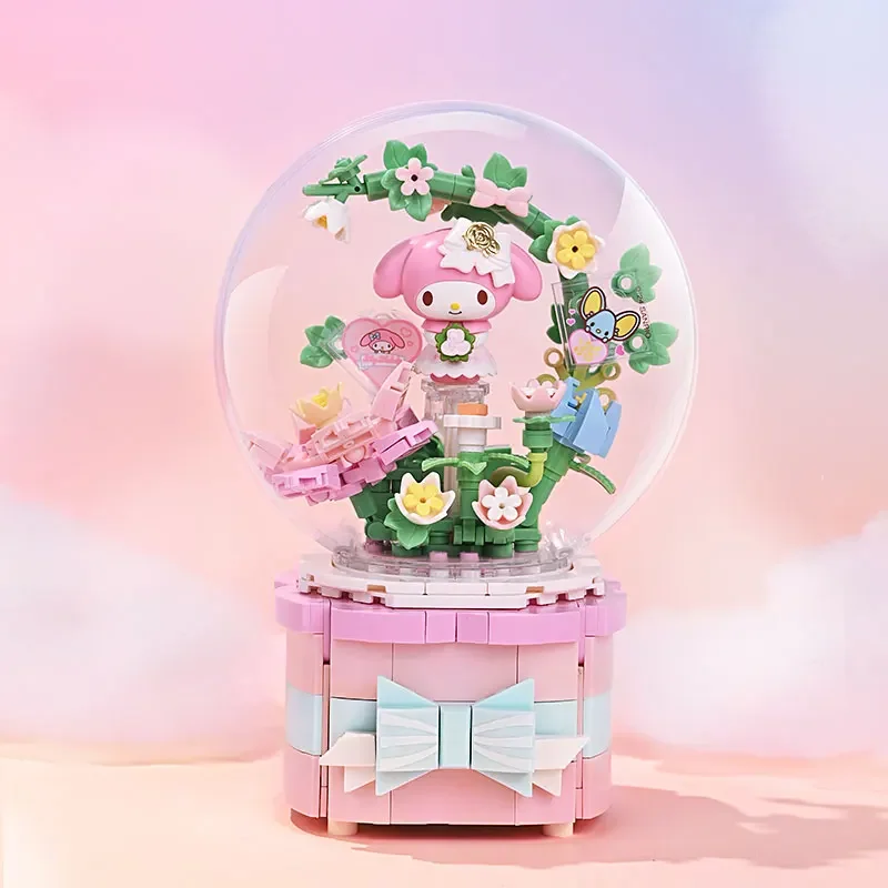 Keeppley Building Blocks Sanrio Music Box Kuromi My Melody