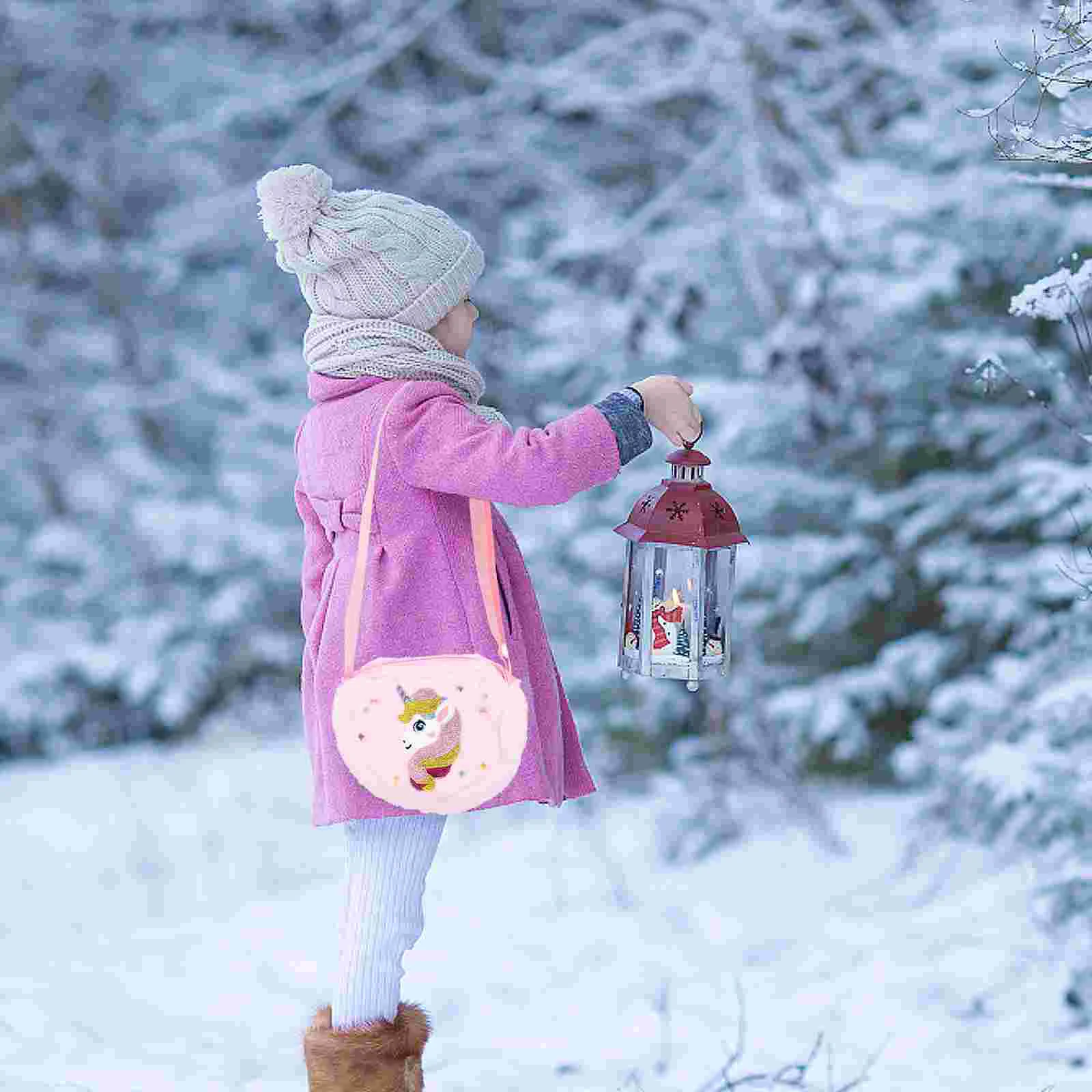 

Unicorn Plush Bag Cute Crossbody for Girl Handbag Storage Bags Purse Girls Child Wallet