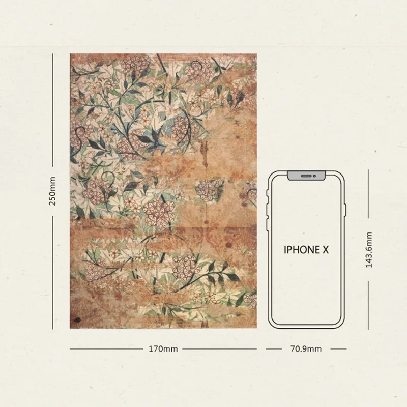 ���� ��� �Ĺ� ��Ʈ �� �е� ���� ��ũ���� ��� DIY �޸� ��Ʈ �׵θ� ����, 20 ��, 25x17cm