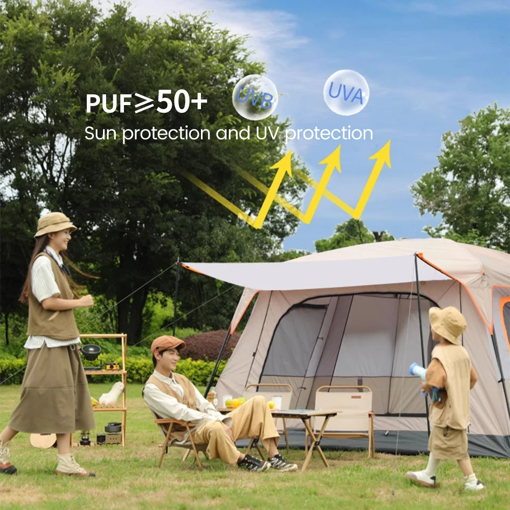 Sonuto Thickened Double Layer 2 Room Tent 6