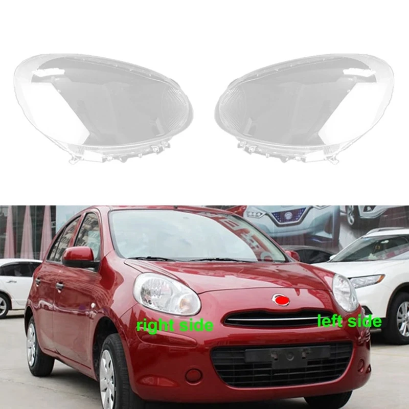 

Прозрачная крышка для автомобильных фар Nissan March 2010-2015