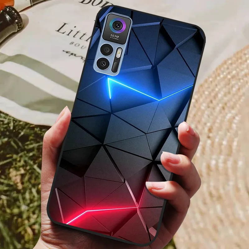 Wolf Lion Shockproof Black Silicone Phone Case Cover