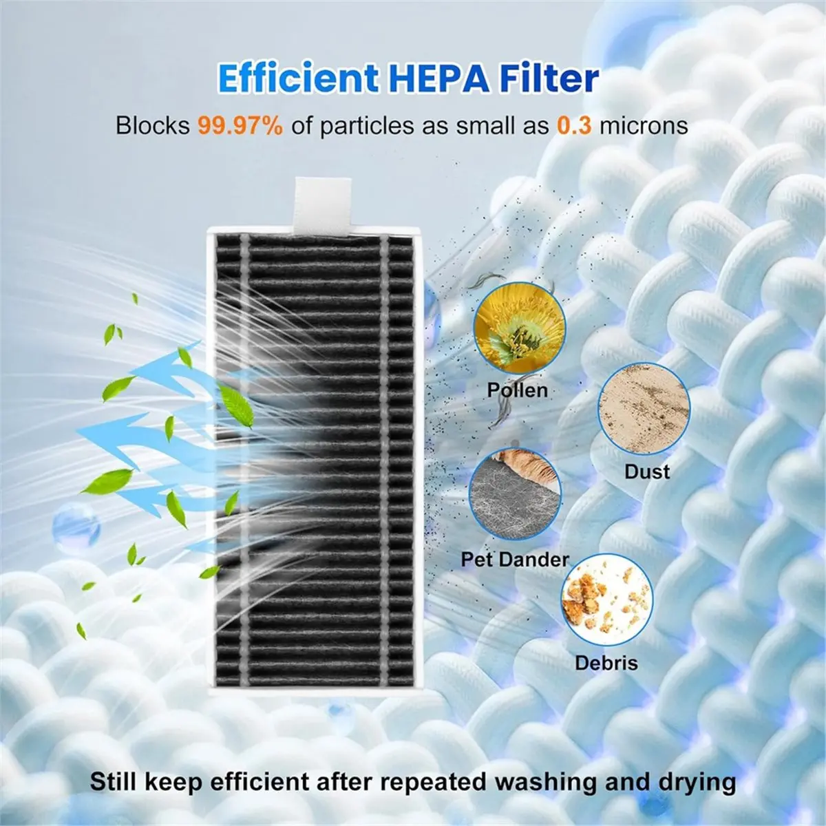 Ecovacs Deebot X11 OmniCyclone 로봇 진공청소기용 A10R 교체 부품, 액세서리 메인 사이드 브러시 HEPA 필터 걸레 천