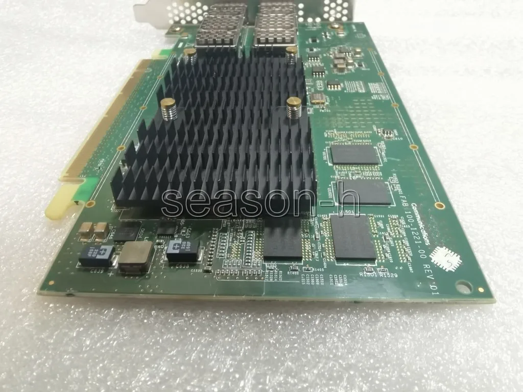 T62100-CR 듀얼 포트 네트워크 카드, PCIe 100Gbit, 2x QSFP28