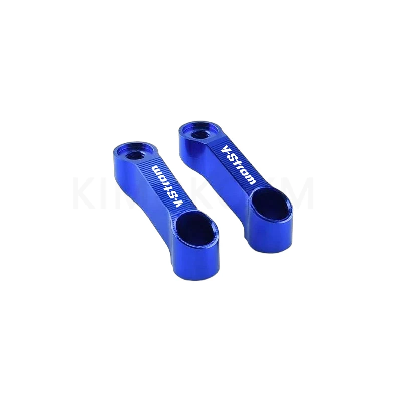 오토바이 백미러 익스텐더, 라이저 확장 어댑터, 스즈키 V-Strom DL1050 DL800 DL650 DL1000 용 오토바이 액세서리