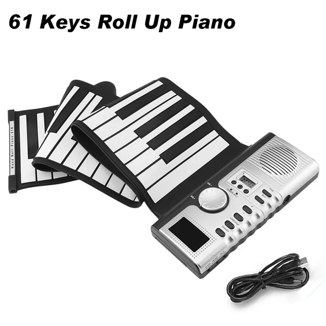 Piano Flexible pliable et Portable en Silicone, 49 touches, clavier souple,  orgue électronique, cadeaux musicaux pour enfants - AliExpress