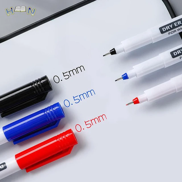 Custom Pack 4 Color Erasable Whiteboard Marker Pen with 0.5mm Writing Width  - China Whiteboard Marker Pen, Eraser Marker Pen